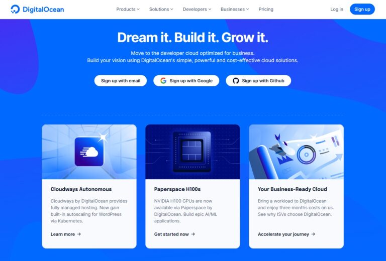 【Digital Ocean全解】3分鐘掌握 | DigitalOcean 教學懶包 - Website Builder